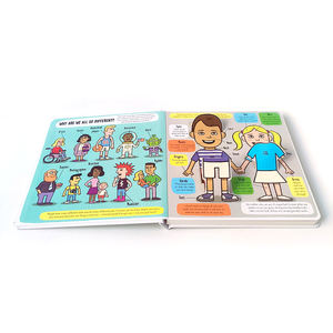 Libro <span class=keywords><strong>Pop</strong></span>-<span class=keywords><strong>up</strong></span> 3D con Stampa a Colori, Copertina Rigida, Libro Sensoriale con Alette da Sollevare in Inglese per Bambini, Libro Cartonato Personalizzato - Product Image 2