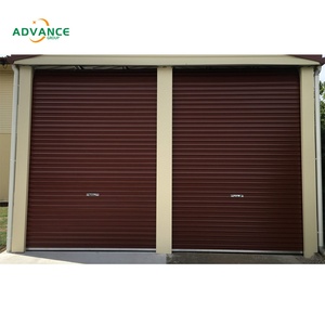 Factory Direct Mini Storage Stahl Rollladen Tür Verzinkte Beschichtung für Selbstlager einheiten Wartungsarmes manuelles Rolltor - Product Image 4