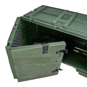 QBT-HKX Valise de transport rotomoulée antichoc à fermeture pliante, de qualité <span class=keywords><strong>militaire</strong></span>, pour outils et équipements - Product Image 2