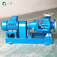 Pompa Booster Tekanan Tinggi Horizontal Inline 5.5kw 61m/h 24m Head Sirkulasi Air Panas Dingin Harga Pabrik 1pc MOQ Pasokan HVAC