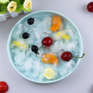 Khay Đá 10 Lỗ Chất Lượng Cao Khay Đá Viên Silicon Tùy Chỉnh Hình Chim Hồng Hạc Cho Tủ Đông - Product Image 5