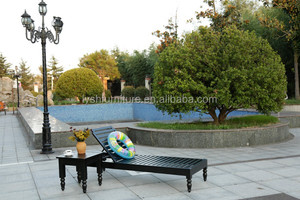 Chaise longue pliante en aluminium <span class=keywords><strong>de</strong></span> haute qualité meubles <span class=keywords><strong>de</strong></span> patio imperméables pour <span class=keywords><strong>jardin</strong></span> et repas en plein air - Product Image 5