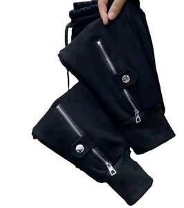 <span class=keywords><strong>Pantaloni</strong></span> Harem da <span class=keywords><strong>Donna</strong></span> in Felpa Felpata Spessa con Fodera in Lana, Nuovi Modelli Autunnali, Slim Fit, Versatili, a Vita Media, Larghi, con Coulisse alla Caviglia e Tasche Casual - Product Image 2