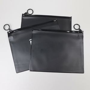 Sac en PVC transparent personnalisé avec logo imprimé, fermeture éclair, grande capacité, pour emballage de bijoux – Offre Spéciale - Product Image 2