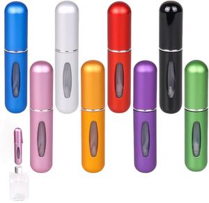 Aluminum <b>Mini</b> <b>Perfume</b> Spray Free <b>Sample</b> Travel <b>Perfume</b> Bottle Compact Reusable 5ml Refillable Atomizer Lotion Essential Oil - Product Image 3