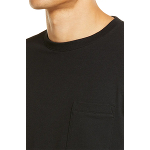 <span class=keywords><strong>T</strong></span>-<span class=keywords><strong>shirt</strong></span> à manches longues pour hommes, vêtement avec Logo brodé <span class=keywords><strong>personnalisé</strong></span>, poche en coton doux, simple, noir, fentes latérales <span class=keywords><strong>6XL</strong></span>, nouvelle collection - Product Image 2