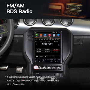 Autoradio stéréo GPS Navi multimédia STWEI Android14 pour Ford Mustang 2015-2021, écran style Tesla, tête DSP, Carplay Auto - Product Image 5