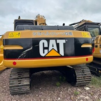 Excavatrice sur chenilles hydraulique CAT320B d'occasion en bon état, faible nombre d'heures, à vendre