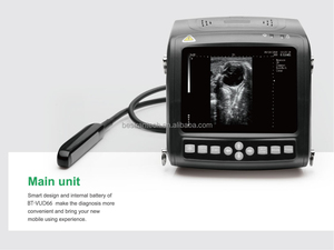 BT-VUD66 Bestran Dierenarts Echografie Scanner Voor Koeienpaardenkliniek Draagbare Veterinaire Echografie Machine