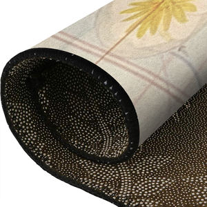 Alfombrillas personalizadas con diseño redondo de felpa de varios tamaños para habitaciones - Product Image 6