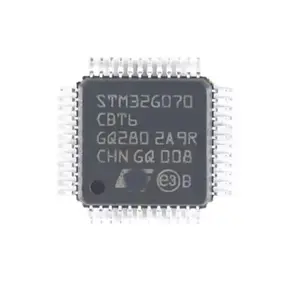 Microcontrolador de circuitos integrados stm32g070 STM32G0 IC MCU 48LQFP stm32g070cbt6