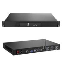 산업용 컴퓨터 11 세대 i7 1165G7/1185G7 1U 랙 서버 코어 i3i5i7 2LAN 6COM 사용자 지정 서버 VPN 네트워크 보안 기기