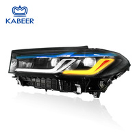 Phare LED Kabeer G30 pour BMW Série 5 2017-2020 G38 G30, phare LED HID, mise à niveau de la voiture vers un phare laser bleu M5