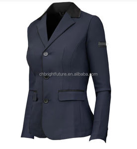Giacca da concorso personalizzata giacca da corsa giacca da donna <span class=keywords><strong>abbigliamento</strong></span> equestre - Product Image 4