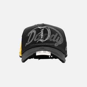 Novedad 2026: Gorras de Lona Deportivas Unisex de Alta Calidad, Personalizadas, Modelo 31 El Mago Glub, de 5 Paneles, con Visera Curva y Letras Bordadas con Efecto Desgastado - Product Image 3