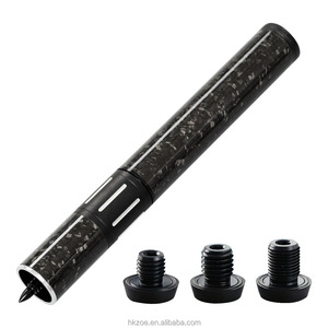 <b>Pool</b> Cue Extender, Billiards <b>Stick</b> Extension with 3 Bumpers, Carbon Fiber Telescopic <b>Pool</b> <b>Stick</b>, Adjustable Extender - Product Image 1