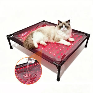 ZT 660nm 850nm Red Light Therapy Mat With Red LED Lights Waterproof PU Rectangle <b>Bed</b> <b>For</b> <b>Cats</b> All Seasons - Product Image 1