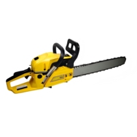 Tronçonneuse à essence de qualité industrielle avec guide-chaîne de 20 pouces, moteur sans balais, moteur de 52 cm³, 2000 W, conception portable et maniable