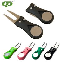 Gpgp — accessoires de Golf en vrac, différentes couleurs, outil de deveur de Golf, avec marqueur de boule en acier vierge pour tapis de Golf et support vert