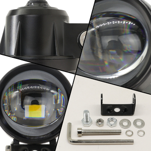 ไฟมอเตอร์ไซค์ LED ความสว่างสูง 1smd สีเหลืองขาว ไฟหน้ามอเตอร์ไซค์ 30w 3000lm สำหรับรถมอเตอร์ไซค์โตโยต้า โคโรลล่า - Product Image 4