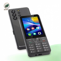 Teléfono con Teclado y Linterna, 2GB+16GB, Pantalla de 3.5 Pulgadas, Android 8.1, Compatible con Google Store, Teléfonos Móviles Android 4G
