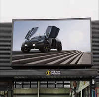 Affichages publicitaires électroniques LED d'extérieur P10 couleur pleine 4x8 pieds imperméables 8K, panneau d'affichage commercial, affichage numérique pour poteau de rue, magasin
