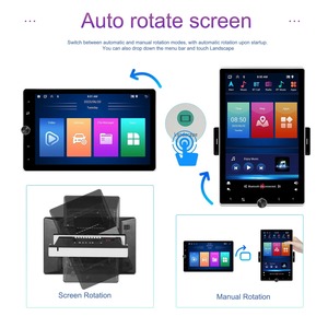 Car Radio Player <strong>Android</strong> 10.4 Inch 1 Din Universal <strong>WIFI</strong> GPS FM BT Stereo Tochable Screen Mirror Link 1615A - Product Image 3