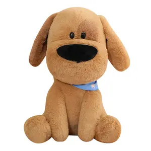 25/40/50cm Dog Plush Throw Pillow Cute Stuffed Animal Puppy Plush Toys Sleeping Doll Dog Lover Christmas Birthday Doll Gift