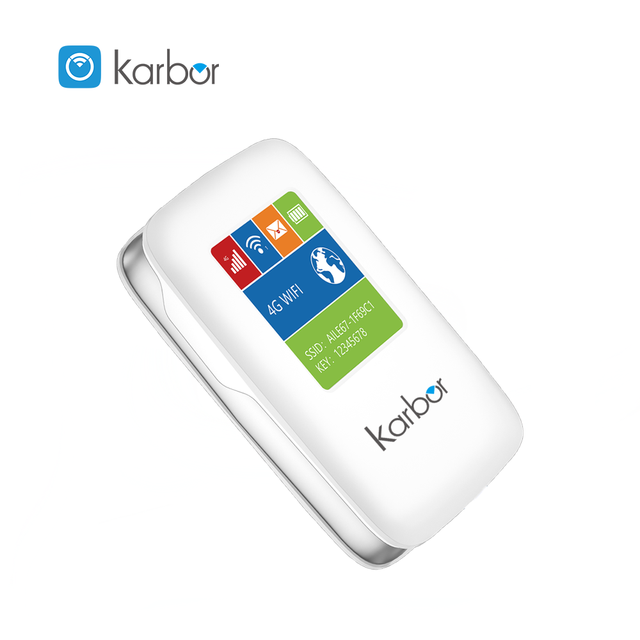 Karbor MF837Z 4G LTE WiFi 6 Router Outdoor Mini Wireless with VoIP VPN WEP Support QoS ESIM