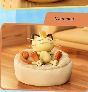 2024 nuevo producto <span class=keywords><strong>de</strong></span> alta calidad <span class=keywords><strong>de</strong></span> 6 estilos serie <span class=keywords><strong>de</strong></span> tiempo libre posición para dormir Pika Mystery Blind Box Pocket <span class=keywords><strong>Monster</strong></span> Anime figura - Product Image 5