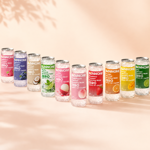BENNONE Eau gazeuse naturelle aux baies fraîches, saveur ananas légère, <span class=keywords><strong>sans</strong></span> sucre, non sucrée, boisson gazeuse pour la vente au détail et en gros - Product Image 5