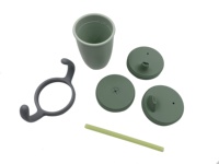 Gobelet écologique et Durable pour tout-petits, 80 ml, gobelet d'apprentissage, petit gobelet ouvert, ensemble de gobelets, DIY bricolage, 240 pièces, TT080