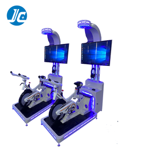 Máquina deportiva para gimnasio en interiores, equipo de ejercicio 9D de realidad <span class=keywords><strong>Virtual</strong></span>, VR, simulador de bicicleta, Future Bike - Product Image 2