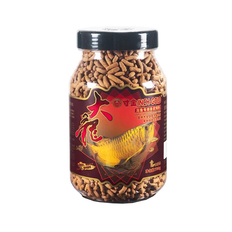 Enhance the color pellet arowana feed replace live bait nutritional and comprehensive wholesale arowana fishes feed
