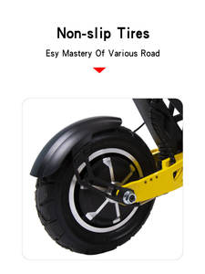 VDM 10 1000W Dual <span class=keywords><strong>Motor</strong></span> 52V 18.2AH Batería de litio Scooter eléctrico rápido plegable Neumático de 10 pulgadas Adultos Envío gratis - Product Image 5