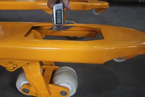 Günstige Gabelstapler Hydraulik Hub paletten wagen 2 Tonnen Lager handhabung waage Hand paletten wagen - Product Image 2