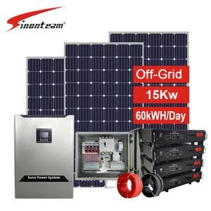 Sistema solar fuera de la red 15KW Energía solar completa fuera de la red Almacenamiento de energía OEM Logotipo personalizado - Product Image 6