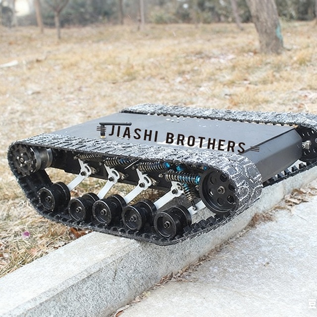 New Rubber Tracks for Snow Field Vehicle Small Robot Chassis 0.5-20T Load Capacity Autonomous/Remote Control Manufacturing Plant