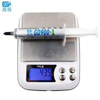 SY30 Poids net 30 grammes Gris GD900-1 6.0W/M-K Pâte thermique conductrice de chaleur Composés pour dissipateur thermique CPU LED GPU