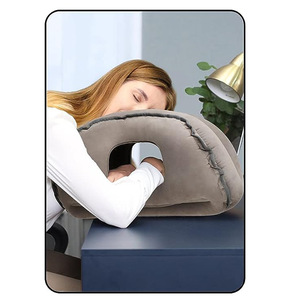 Almohada de Viaje Inflable, Almohada de Viaje Multifuncional para el Cuello para Avión, para Evitar el Dolor de Cuello y Hombros, Almohadas Inflables - Product Image 3