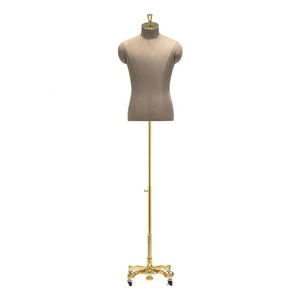 Hot Selling Adjustable Height Half Body Male Dress Form Mannequin With Shoe and Pants <strong>Rack</strong> Men Suit Torso Mannequin <strong>on</strong> <strong>Wheels</strong> - Product Image 4