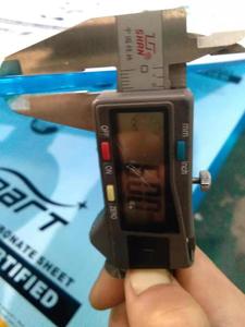 48 hai lớp mặt trời <span class=keywords><strong>Polycarbonate</strong></span> tấm Rỗng thiết kế hiện đại cho mái nhà và khách sạn cho vật liệu phủ nhựa - Product Image 6