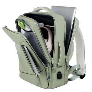 Fashion Outdoor Travel Large Capacity <b>Computer</b> With USB Laptop Backpack <b>Bag</b> China Waterproof - Product Image 5