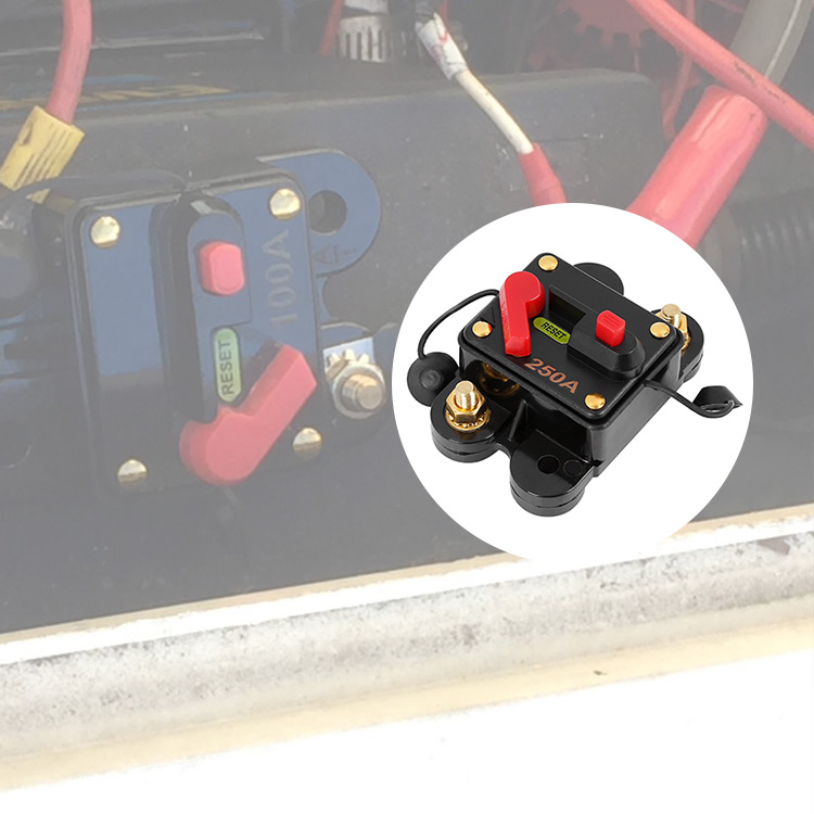 CB02 Waterproof Circuit Breaker For SUV Truck Solar Marine Caravan Yacht Battery Trolling