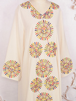 Moyen-Orient musulman Robestone Design Abaya arabe dubaï turquie dames corde broderie artisanat robe dernières conceptions Abaya simples