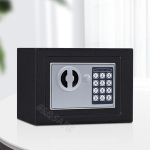 Mini-coffre-fort électronique numérique pour dépôt d'argent, avec serrure à minuterie, pour bureau, domicile et enfants - Product Image 3