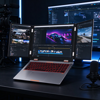 Laptop Portabel Tiga Layar 16 Inci Intel Core I5 RAM 32GB SSD 1TB Notebook Bisnis Full Metal