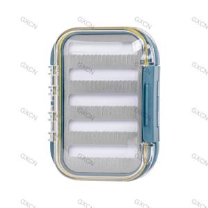 शुष्क फ्लाई फोम पैड फ्लाई फिशिंग बॉक्स, जेब के आकार का वाटरप्रूफ बैट भंडारण बॉक्स, आसान पहुंच के लिए टिकाऊ दो-साइड संरचना के साथ - Product Image 2