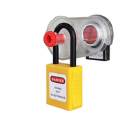 Interrupteur d'arrêt d'urgence / Bouton-poussoir de verrouillage industriel en plastique technique transparent Elecpopular EP-E39