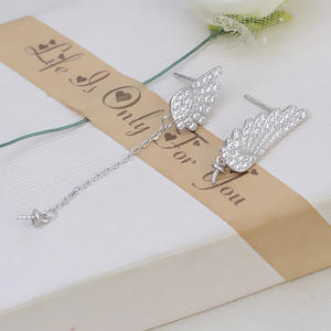 Accesorios de Moda DIY para Mujer, Cadena de Plata S925, Pendientes, Collar Largo con Borla, Cadena Doble Semiterminada para Joyería Personalizada - Product Image 3